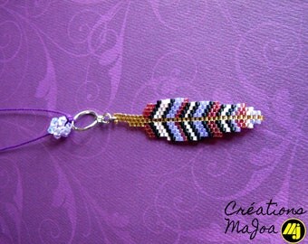Collier long ''le phœnix''