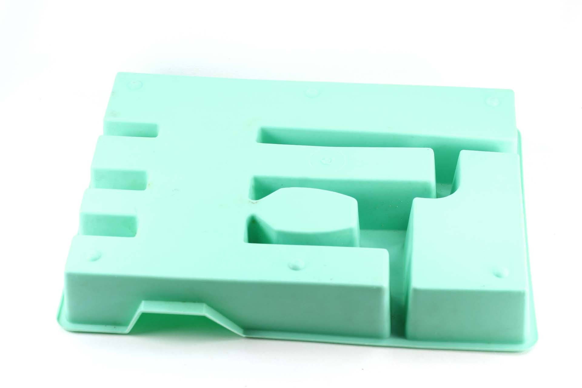 Vintage Aqua Silverware Tray for the Kitchen Drawer Loma