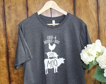 Boutique "Moo-Oink" Tee