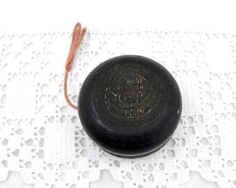 vintage wooden yoyo