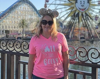 Disney Shirts | Women's Shirts for Women | Women's Disney Shirt | All the Feels | Disney Castle Shirt | Disney Tank | Disney Family Shirts