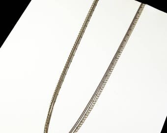 Multirang with 4 different chains necklace