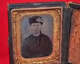 Antique Daguerreotype of Woman
