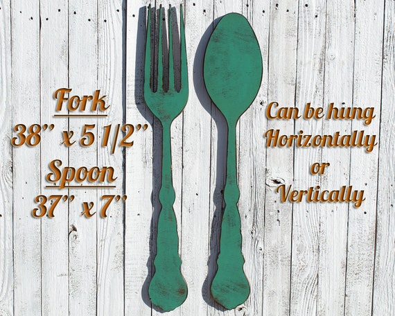 Large Fork And Spoon Large Spoon And Fork Fork And Spoon