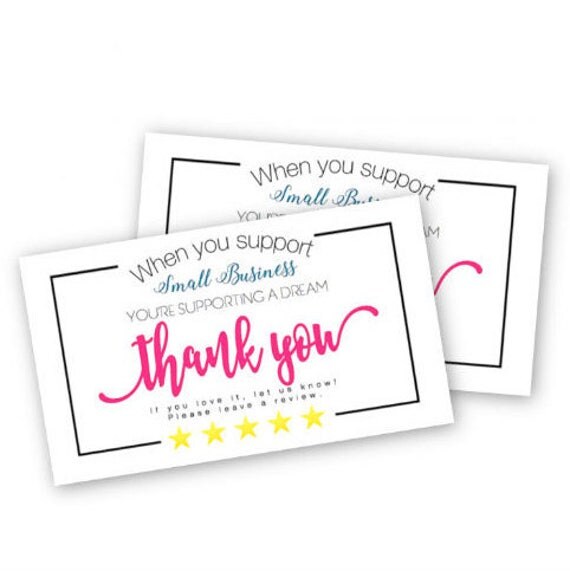 Fresh 11 Thank You Small Card Template