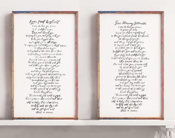 hand written vows. wedding vow artwork . calligraphy vows