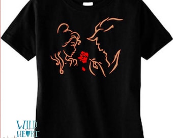 Belle and Beast Shirt, Beauty and the Beast Shirt, Enchanted Rose, Beauty and the Beast, Tale as Old as Time, Disney Shirt, Princess Belle
