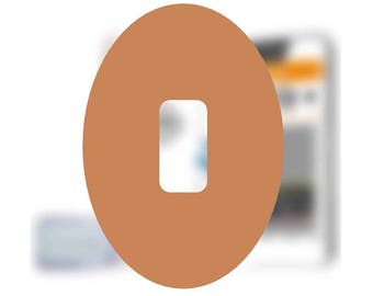 Dexcom Patches , New GENERATION Dexcom Adhesive Waterproof Tapes, Pre-Cut for G4 & G5, Color Tan, Pack of 10