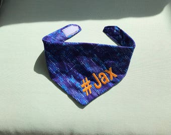 Personalized Dog Bandana- #Name of Dog, Dog Bandana, Personalized , Print Dog Bandana, Personalized Pet Bandana