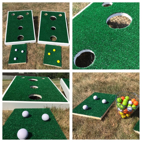 Golf Ace-Hole Cornhole/Bags/Baggo Tailgate Game