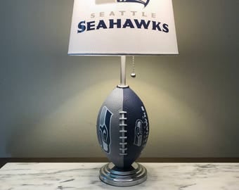 Seattle Seahawks football lamp. Nfl sports team.