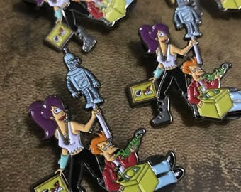 Moore Futurama Keepsake Ornaments Set (LE-1000) Fry Bender