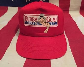 Vintage Forrest Gump Bubba Shirimp Co Hat