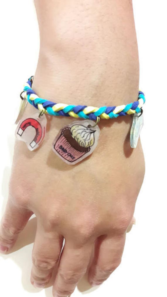 Cute Girlfriend Nickname Charm Bracelet Hand Drawn Charm