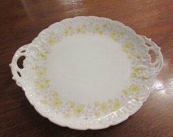 ANTIQUE PLATE with Handles