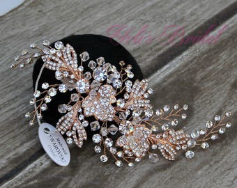 FAST SHIPPING!!! Bridal Hair Comb, Wedding Hair Comb, Crystal Hair Comb, Swarovski Hair Comb, Headpiece, Crystal Headpiece, Bridal Headpiece