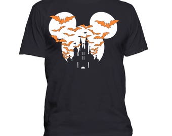 Halloween Disney Castle T-shirt