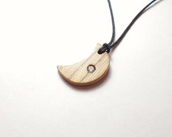 Pendant with Natural Topaz Anhänger natürlichem Topas Pendentif topaze naturelle Colgante Topacio Natural Ciondolo topazio naturale