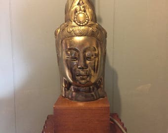 Mid Century Vintage Asian Modern Table Lamp Hollywood Regency in the Style of James Mont