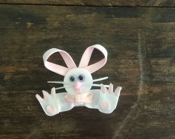 Easter Bunny Hair Clip Hair Bow