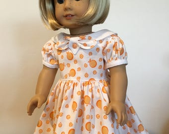 Vintage Style School Dress fits American Girl Dolls