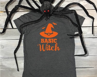 Basic Witch, Funny Halloween Shirt, Halloween Shirt, Halloween, Halloween Party Shirt