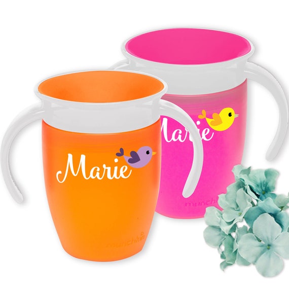 Personalized sippy cup Personalized training cup Daycare