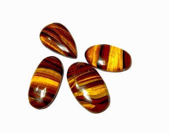 Golden tiger eye cabochon4 pcs 21.2 gm GM 498