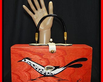 Vintage Enid Collins 1966 Box Purse Road Runner II