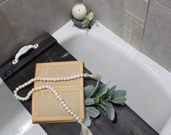 Bath Tray, Bathtub Tray, Bath Caddy, Farmhouse Home Decor