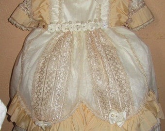 Vintage Baptism Gown christening dress for baby girl