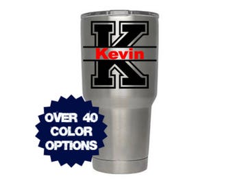 RTIC Cup Decal, RTIC Tumbler Decal, Ozark Trail Decal, Yeti Tumbler For Men, Rambler Decal For Man, RTIC Name Decal, Ozark Name Decal