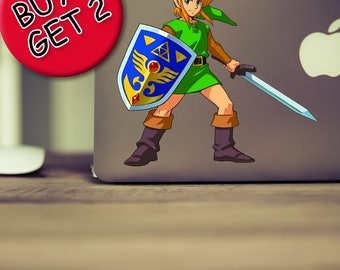 The Legend of Zelda MacBook Decal Zelda Link Nintendo Breath of the wild Zelda Amiibo Ocarina of time Majoras mask
