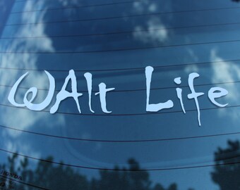 Disney Inspired Car Decal, Disney Car Window Decal, Salt Life Sticker, Funny Bumper Stickers, Disney Back Window Decal