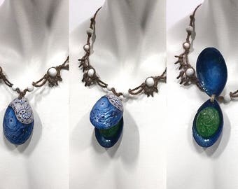 Moana Necklace with removable Heart of Te Fiti