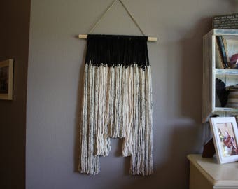 Medium Color Block Yarn Wall Tapestry