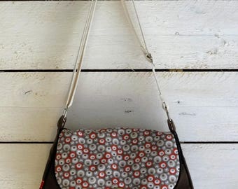 Messenger bag / / shoulder bag / / unique / / soft bag / / suede bag / / unique / / gift for her / / fun / / bee kouz