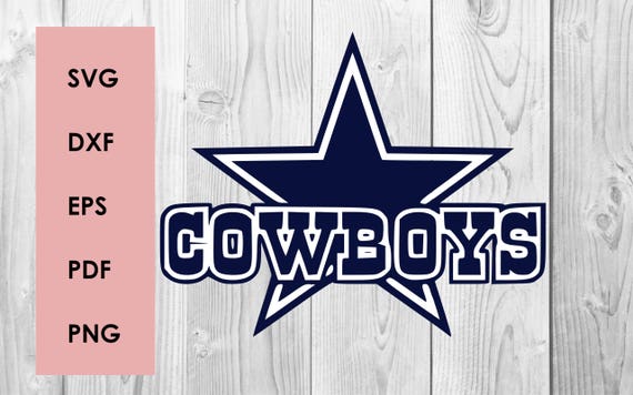 Dallas Cowboys SVG DXF PNG cutting file Printable T-shirt