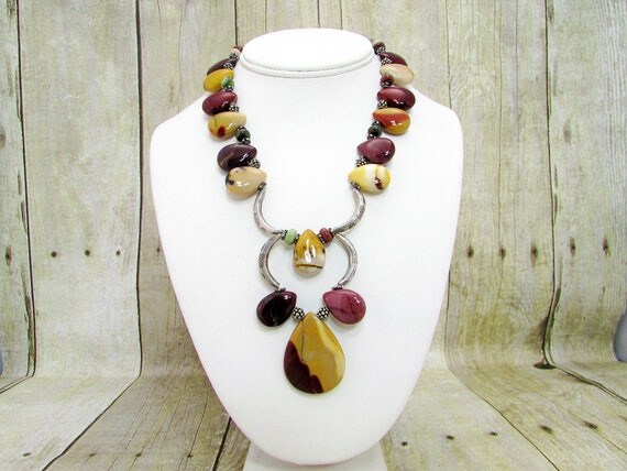 Mookaite Jasper Necklace M