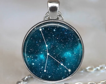 Cancer Constellation necklace, Cancer Zodiac necklace constellation pendant constellation jewelry Cancer jewelry Zodiac jewelry key chain