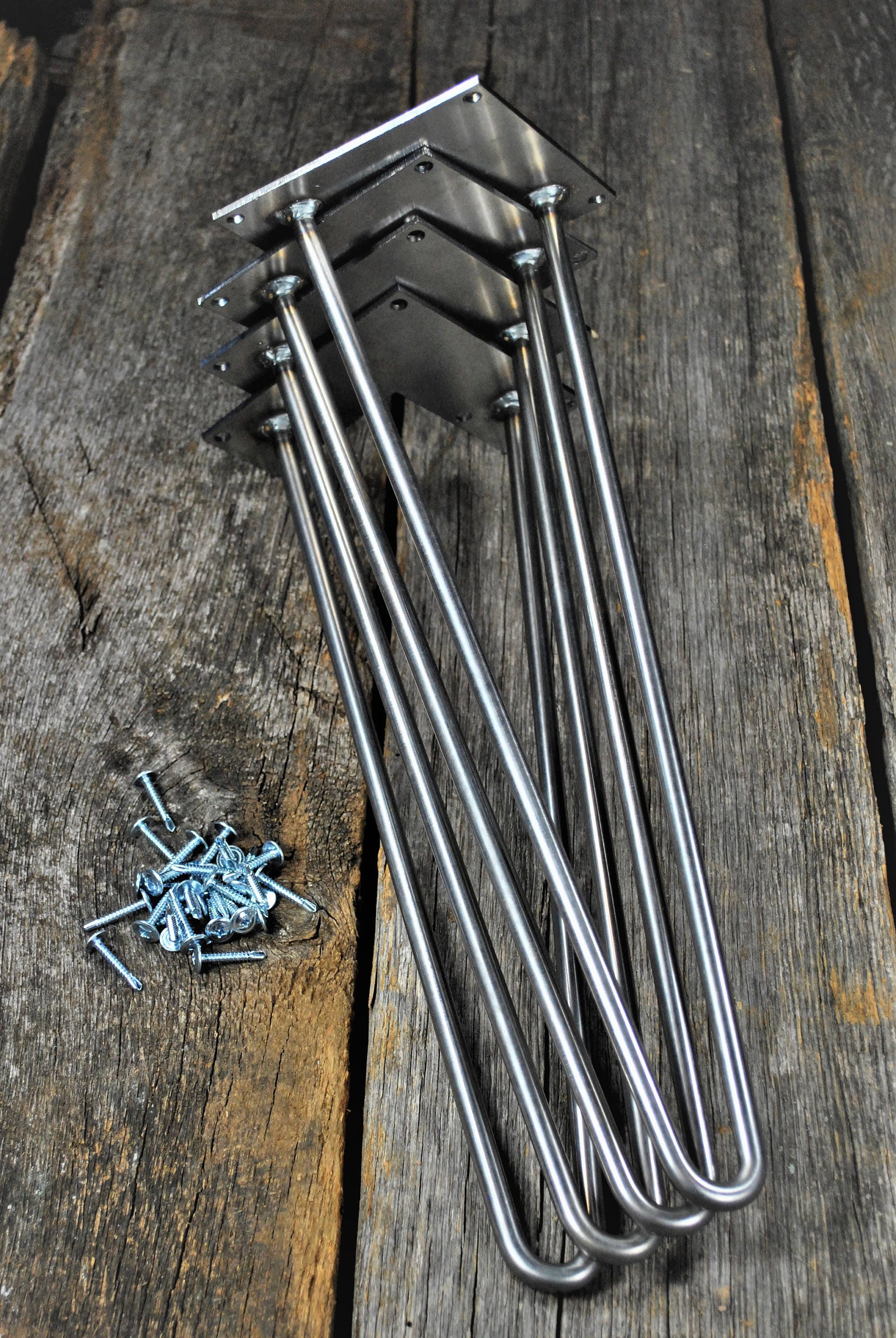 Hairpin leg KitsSet of with ScrewsCoffee Side