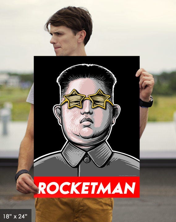 donald trump rocket man remix