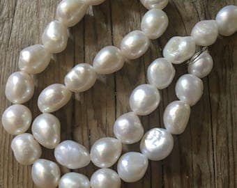 Large Hole A Grade Freshwater Pearls 8mm with 2mm Hole