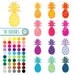 Buttons Digital Stamp Pack Black and White / Cute Clip Art