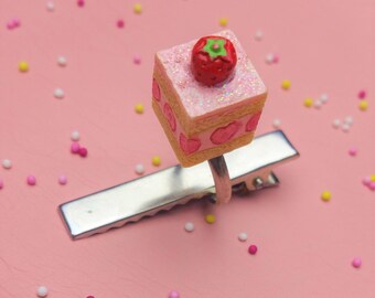 Strawberry Mille Feuille Ring