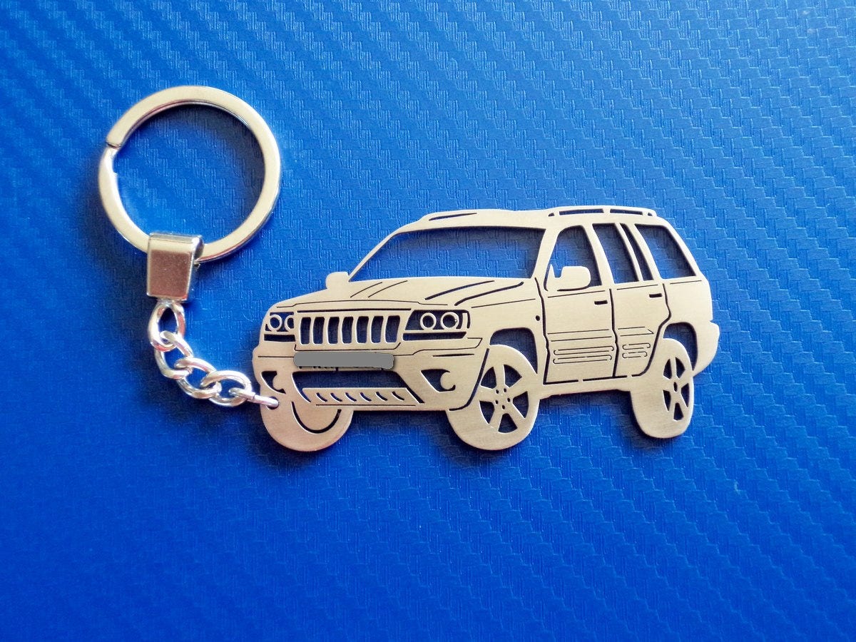 Jeep New Grand Cherokee Keychain Car Keychain Personalized