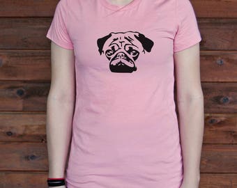 pug face t shirt