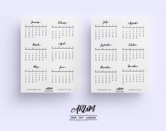 2018 mini calendar templates 2018 mini calendar templates