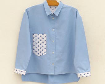 Shirt - unique - T40 recycled fabrics