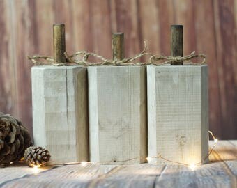 Distressed White Pumpkin Decor, Grey Gray Pumpkin, Fall Decor, Fall Pumpkin, Pumpkin Decor, farmhouse pumpkin, farmhouse decor, Halloween